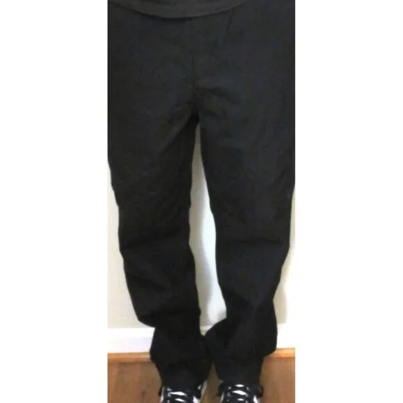 Jordan Men's MJ Chicago Cotton Cargo Casual Air Jordan Logo Pants Black NWT - Picture 2 of 11